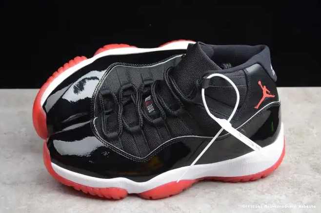 Official Maikesneakers Bred(2019) Air 11 378037-061 Jordan 0326